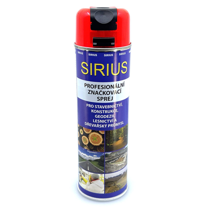 SIRIUS JELÖLŐ SPRAY PIROS – 500 ml