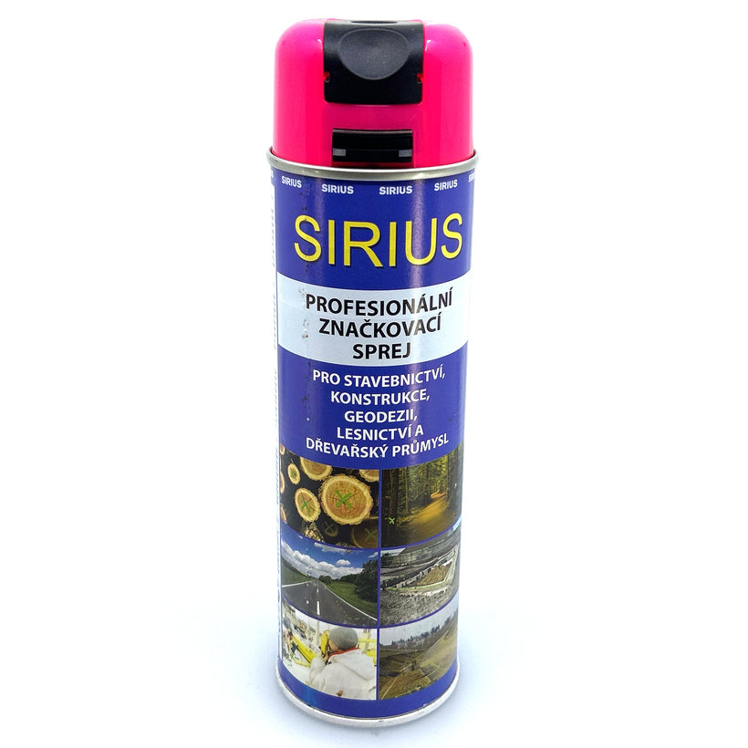 SIRIUS JELÖLŐ SPRAY RÓZSASZÍN – 500 ml