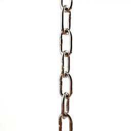 Dekoratív lánc nikkelezett 1,6mm