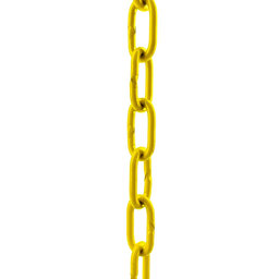 Klasszikus lánc színes, orsón/sárga 3mm