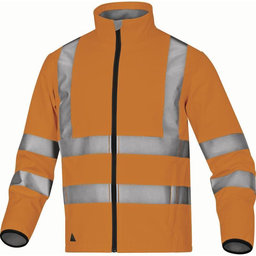 Fényvisszaverő softshell kabát LEGA narancssárga 3XL