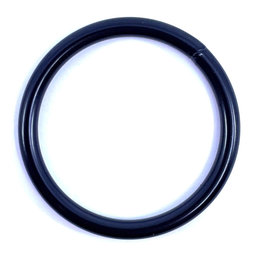 Hegesztett gyűrű fekete 3x15mm