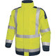 Fényvisszaverő szigetelt kabát EASYVIEW sárga 3XL
