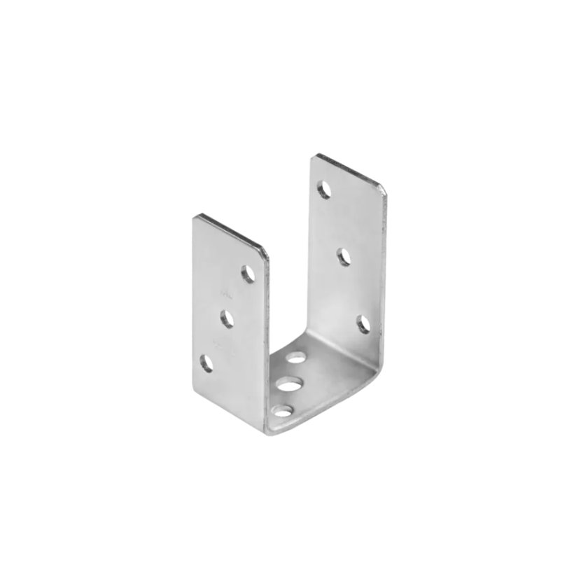 Oszlop talp U 81x120x60mm alakú roxor nélkül PSO 80