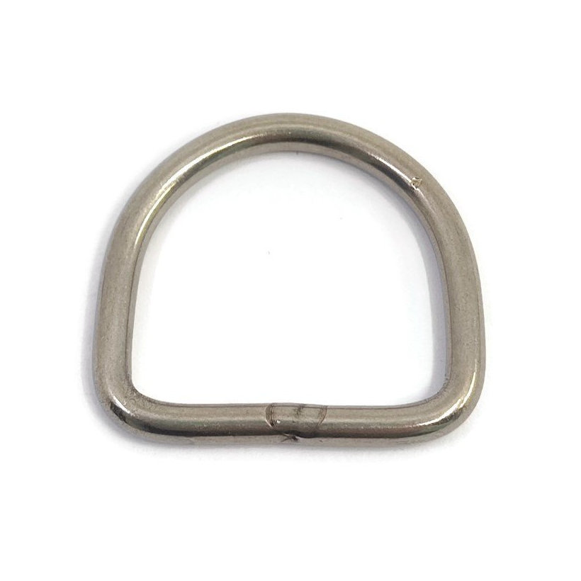 Rozsdamentes acél gyűrű hegesztett D-alak A4 4 mm