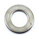 Lapos alátét DIN 125 rozsdamentes acél A2 M5