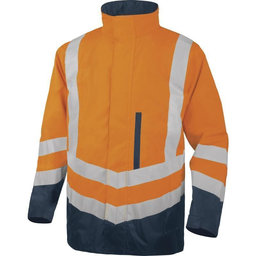 Fényvisszaverő kabát OPTIMUM2 narancssárga 3XL