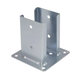 Oszlop talp U 90x150mm alakú roxor nélkül PSPD 90