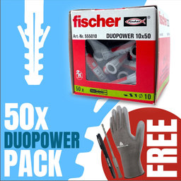 Tiplik DuoPower - 50 db PACK 10x50mm