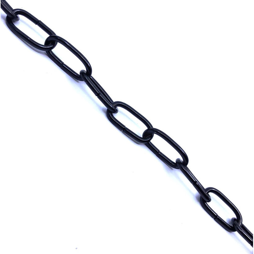 Dekoratív lánc/fekete 2,5mm