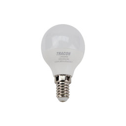 LED izzó gömb E14 5W - meleg - chippel