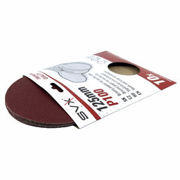 Tépőzáras csiszolópapír – 125 mm-es korong P100 - 10 db