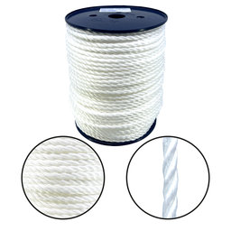 PP 6mm-100m csavarodott, átlátszó zsinór
