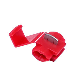 Késes leágaztató (PVC), ónozott elektrolitréz, piros 1mm²