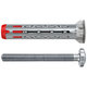 Üreges fém-nylon dübel DuoHM 5x55 S TX, D-fejű csavar
