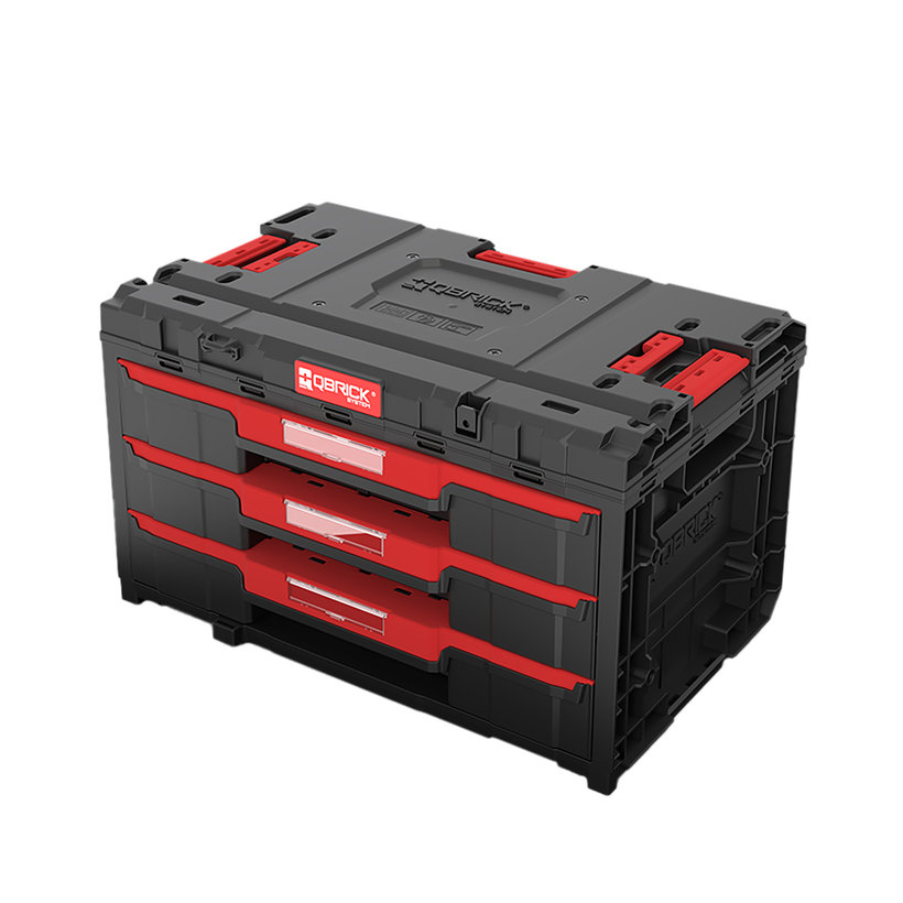 QBRICK System ONE Drawer 3 Toolbox 2.0 szerszámosláda