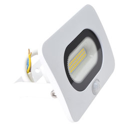 LED SMD fényvető mozgásérzékelővel, fehér 10W - semleges fehér