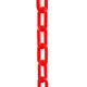 Műanyag lánc piros 8mm