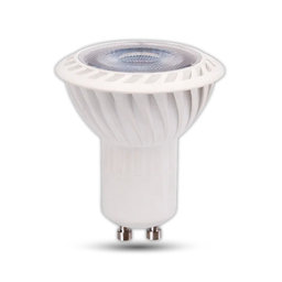 LED spot fényforrás COB GU10 5W - hideg fehér