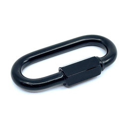 Karabiner anyával fekete
