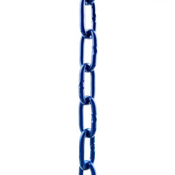 Klasszikus lánc színes, orsón/kék 3mm