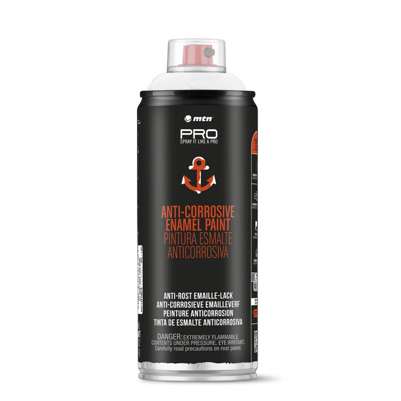 WEPRO Spray – alapozó, zománcfesték, korróziógátló – fehér RAL 9010