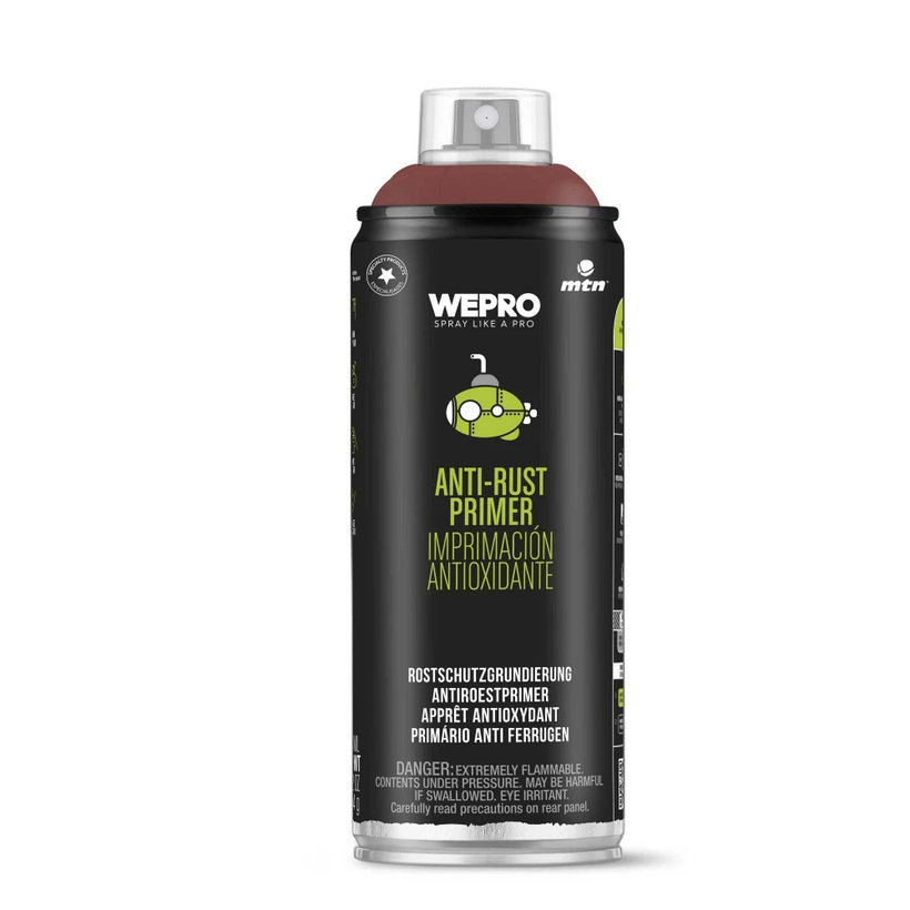 WEPRO Spray – alapozó, korróziógátló – piros 400 ml