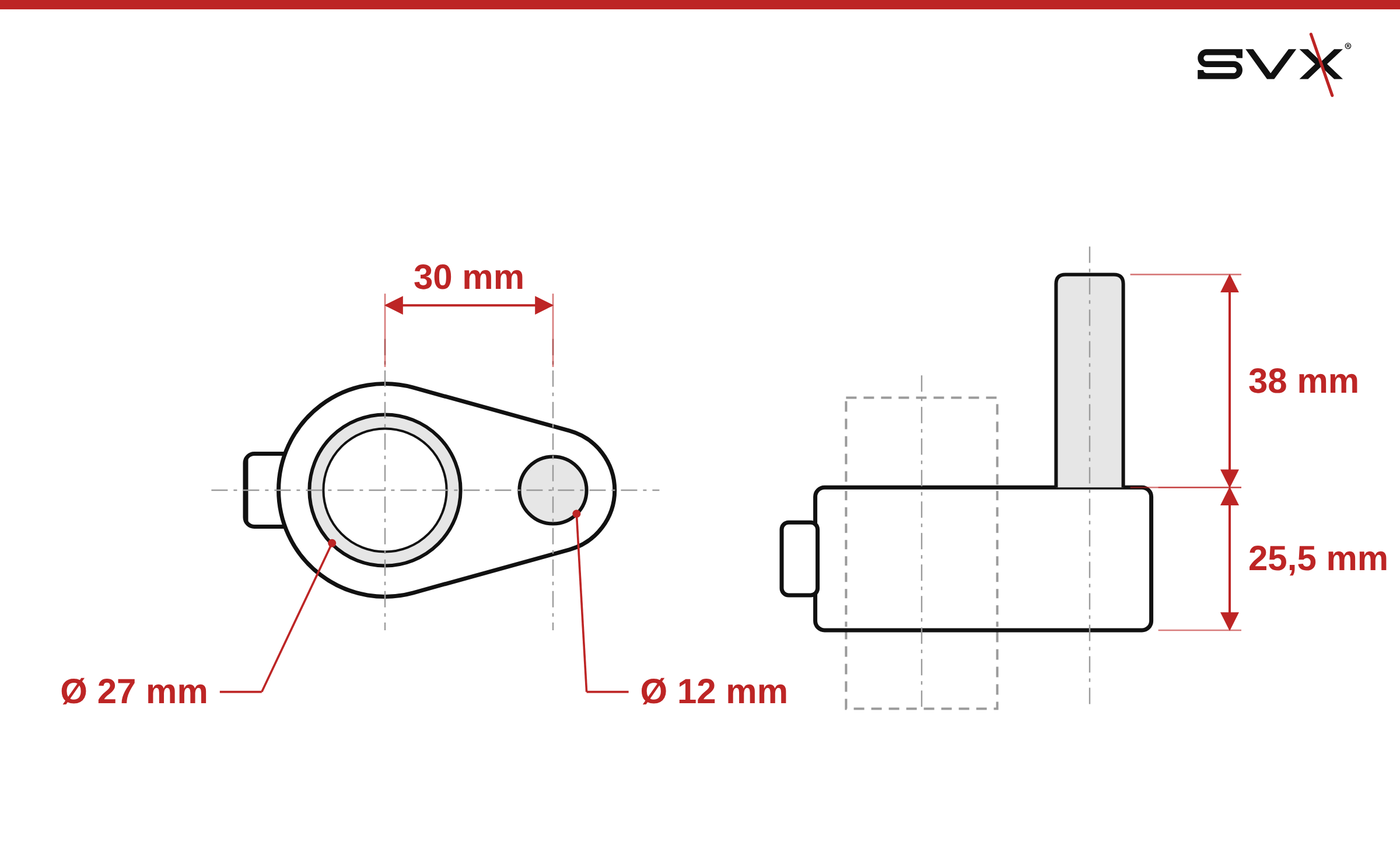 Kapucsatlakozó apa 27 mm – méretek mm-ben
